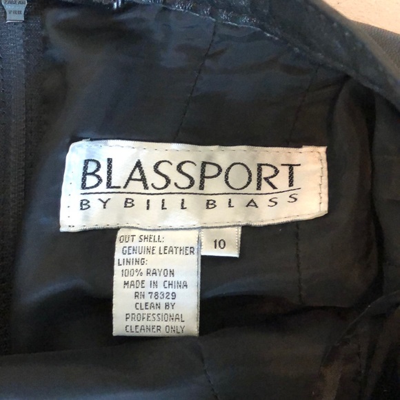 BillBlass leather skirt size 10 in mint condition. - Picture 3 of 3